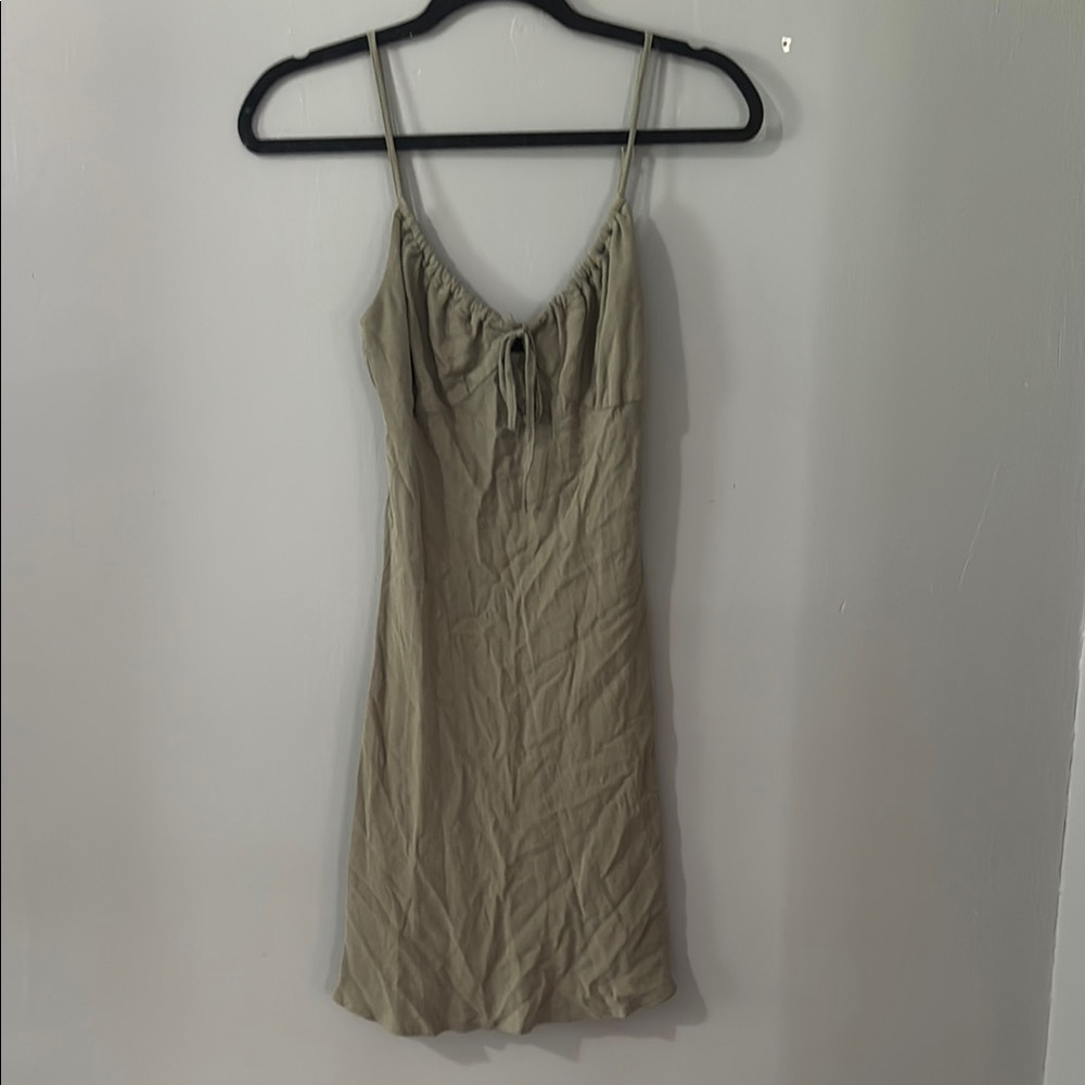Forever 21 Green Chemise Dress